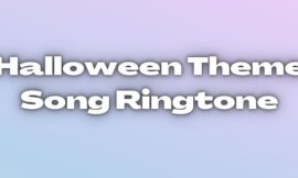 Halloween Theme Song Ringtone with Michael Myers and John Carpenter version.