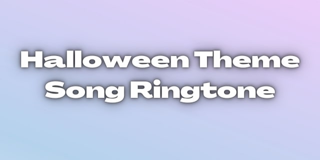 Read more about the article Halloween Theme Song Ringtone with Michael Myers and John Carpenter version.