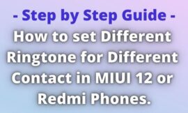 How can I set custom ringtones for favorite contacts on MIUI 12 Android 10?