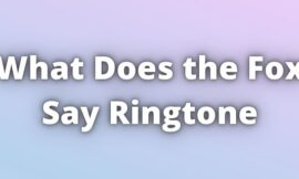 What does the Fox say Ringtone