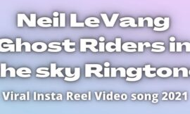 Neil LeVang Ghost Riders in the Sky. Viral instagram Reel song 2022.