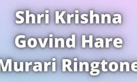 Shri Krishna Govind Hare Murari Ringtone Download