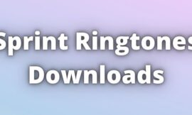 Sprint Ringtones Downloads for Free.