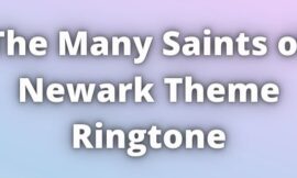The Many Saints of Newark Theme Ringtone