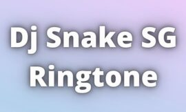 Dj Snake SG Ringtone Download