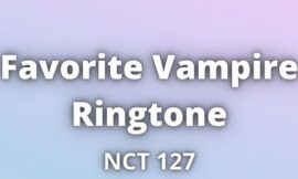 Favorite Vampire Ringtone Download