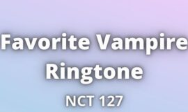 Favorite Vampire Ringtone Download