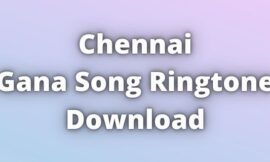 Gana Song Ringtone Download
