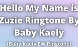 Hello My Name is Zuzie Ringtone Download