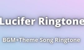 Lucifer Ringtone Download With BGM