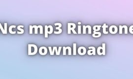 Ncs mp3 Ringtone Download For Free