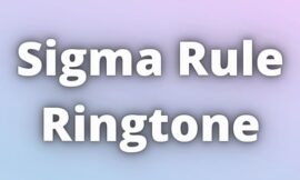Sigma Rule Ringtone Download