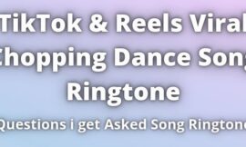 TikTok Chopping Dance Ringtone Download