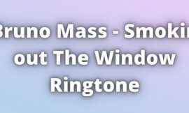Bruno Mass Smokin out The Window Ringtone
