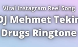 DJ Mehmet Tekin Drugs Ringtone Download