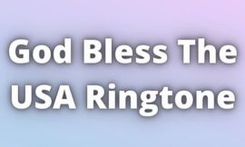 Trump God Bless The USA Ringtone Download