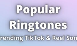 Popular Ring Tones Download