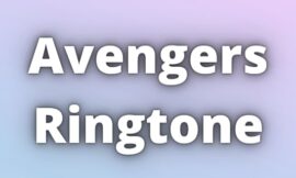 Avengers Ringtone Download