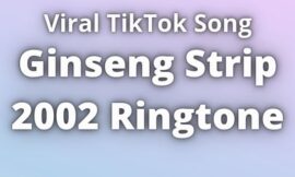 Ginseng Strip 2002 Ringtone Download