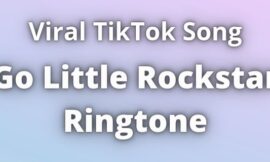 Go Little Rockstar Ringtone Download