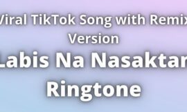 Labis Na Nasaktan Ringtone Download