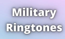 Military Ringtones Download