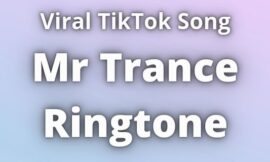 Mr Trance Ringtone Download