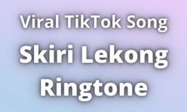 Skiri Lekong Ringtone Download
