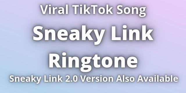 Read more about the article Sneaky Link Ringtone Download