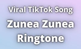 Zunea Zunea Ringtone Download