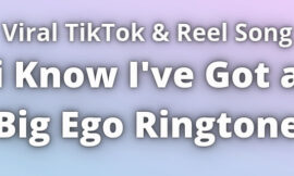 i Know I’ve Got a Big Ego Ringtone Download