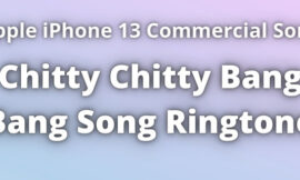 Chitty Chitty Bang Bang Song Ringtone Download