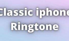 Classic iPhone Ringtone Download