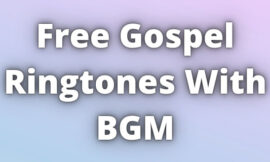 Free Gospel Ringtones Download