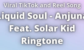 Liquid Soul Anjuna Feat. Solar Kid Ringtone