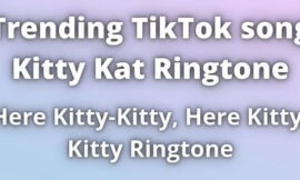 TikTok song Kitty Kat Ringtone Download