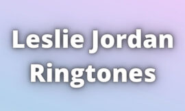 Leslie Jordan Ringtones Download