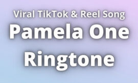 Pamela One Ringtone Download