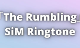 The Rumbling Ringtone Download