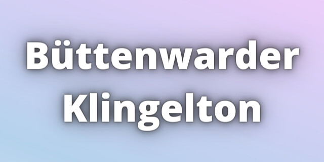 You are currently viewing Büttenwarder Klingelton Download