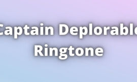 Captain Deplorable Ringtone Download