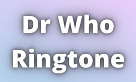 Dr Who Ringtone Download