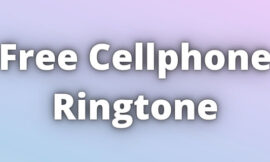 Free Cellphone Ringtone Download
