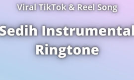 Sedih Instrumental Ringtone Download