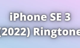 iPhone SE Ringtone Download