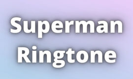 Superman Ringtone