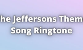 The Jeffersons Theme Song Ringtone Download