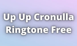 Up Up Cronulla Ringtone Free Download