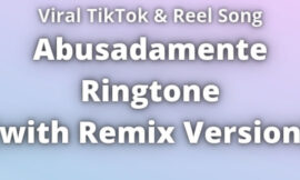 Abusadamente Ringtone Download