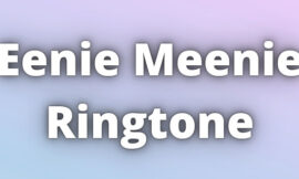 Eenie Meenie Ringtone Download